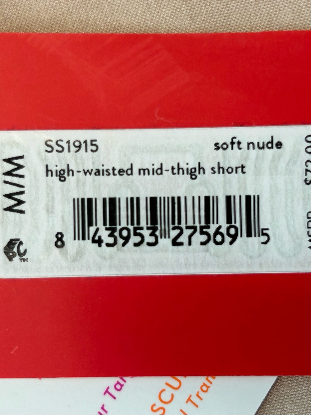 Spanx Oncore High Waisted Mid-thigh short size Medium in soft nude SS1915 NWT - Picture 10 of 11